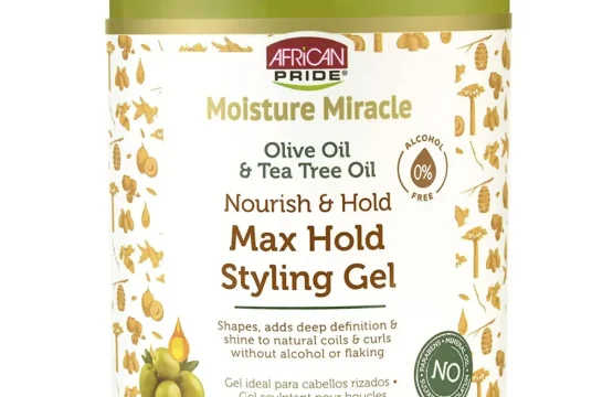 African Pride Moisture Miracle Olive and Tea Tree Gel 510g